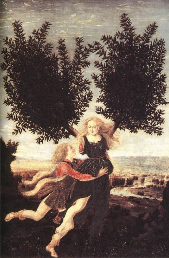 Pollaiolo Antonio del - Apollon et Daphne.jpg